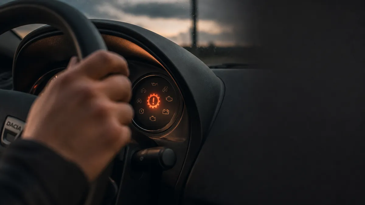 Voyant tableau de bord Dacia : significations et solutions