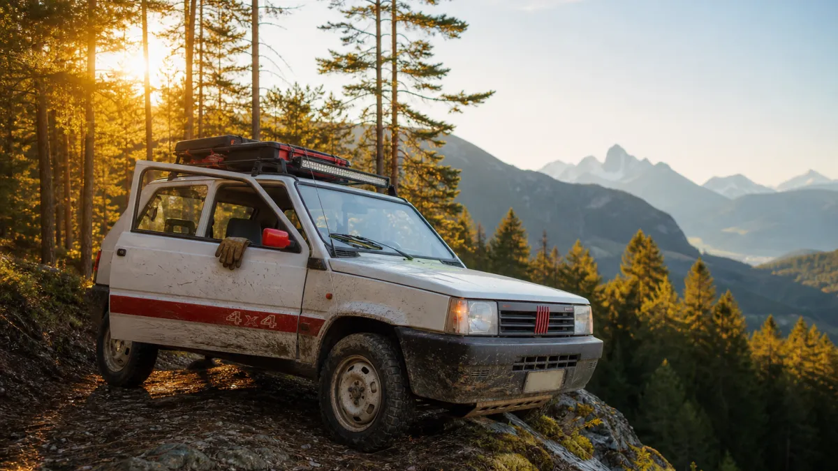 Fiat panda 4per4 : l'histoire d'une icône du tout-terrain
